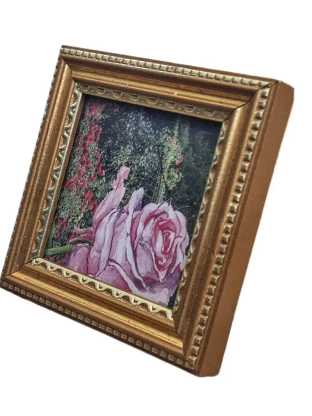 Ornate Gold Frame Print Housed in a 4